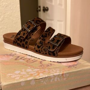 Leopard Sandals
